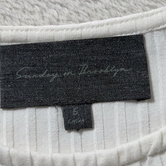 Anthropologie Sunday In Brooklyn Maxi Tank Dress Sz Small Sleeveless Ribbed - Picture 5 of 10